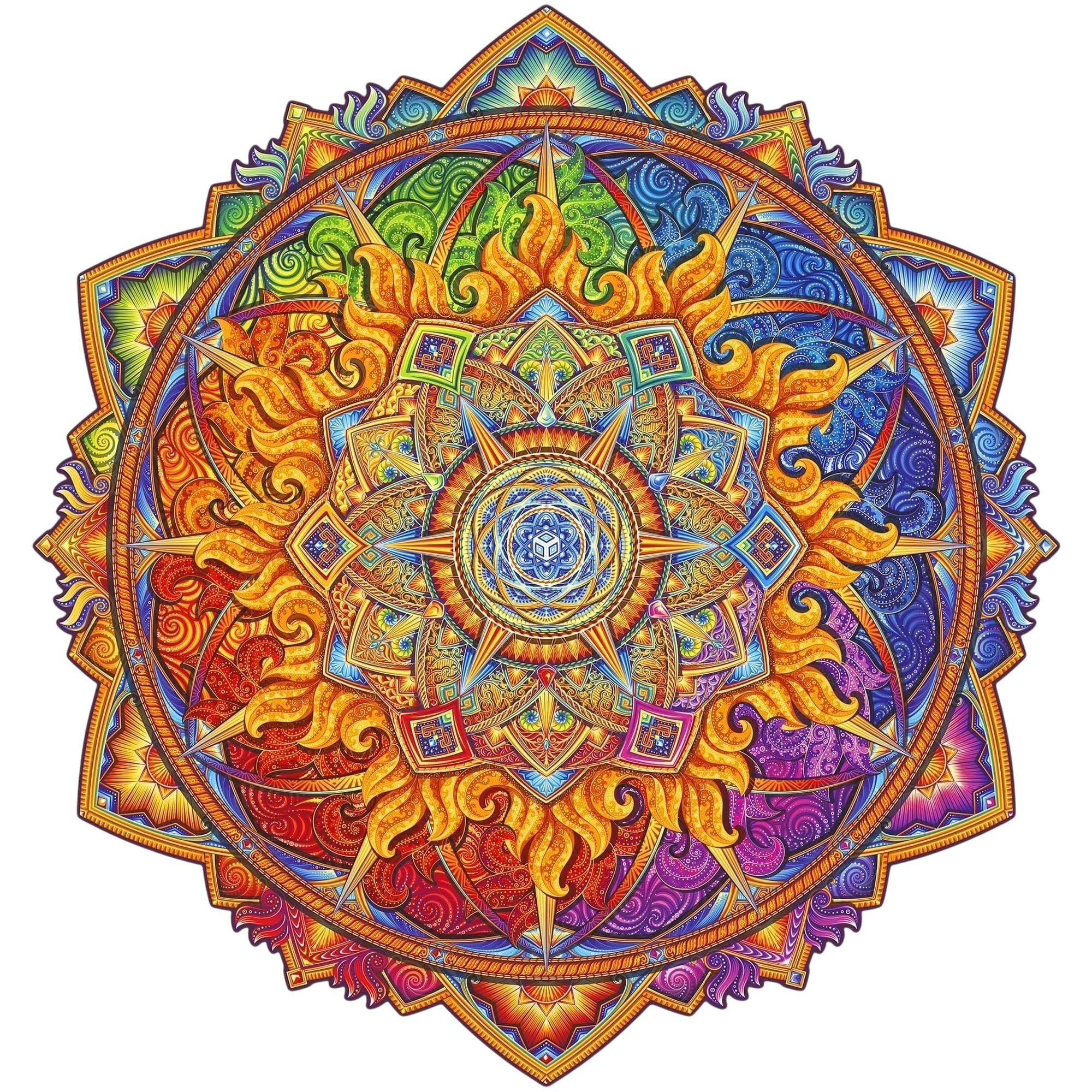Пазл из коллекции Mandala, вариант 2