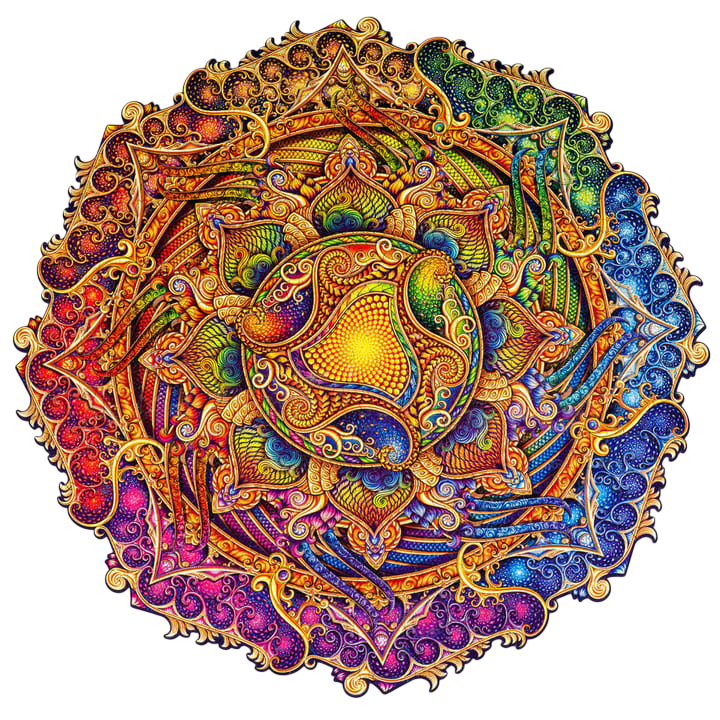 Пазл из коллекции Mandala, вариант 1